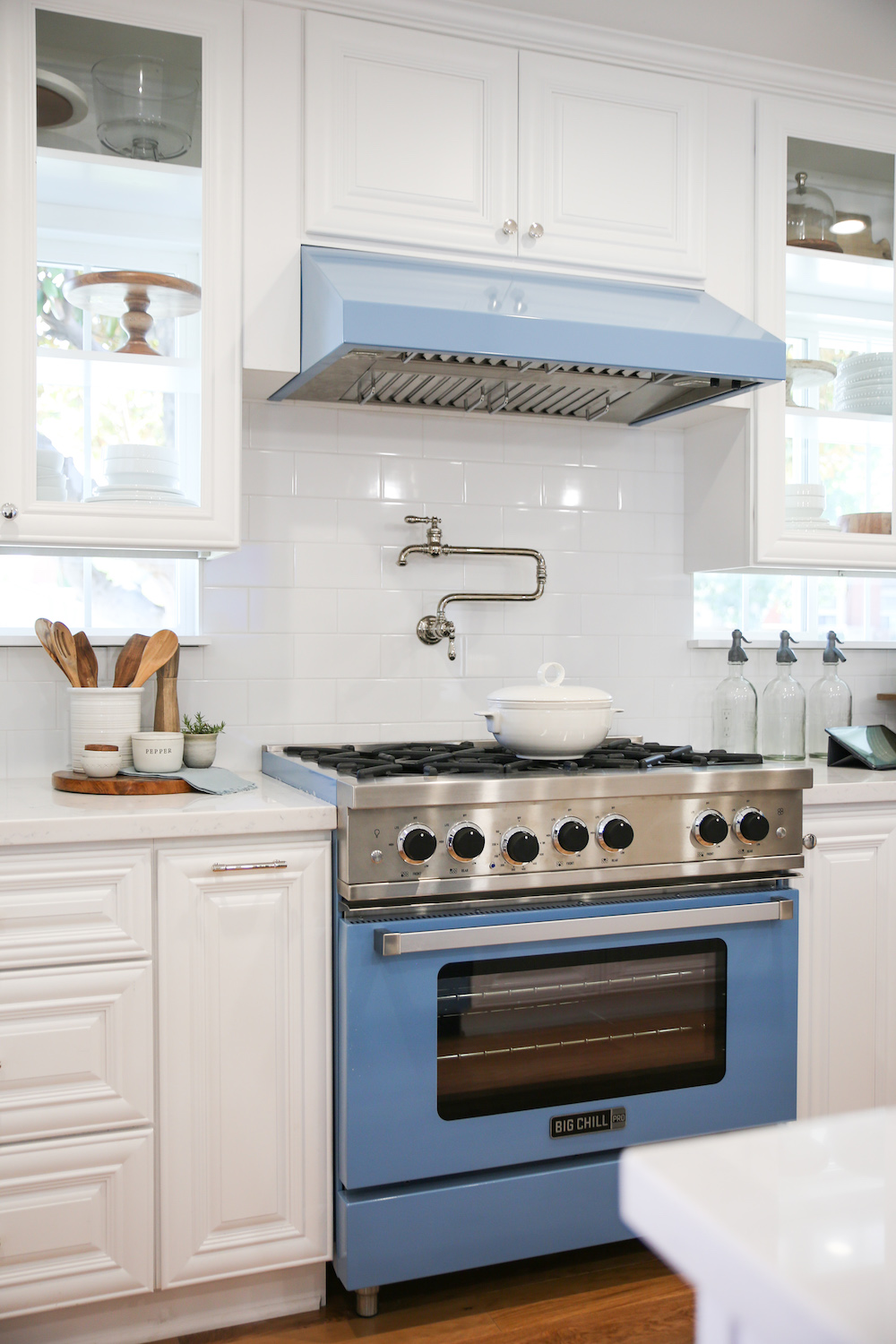 Baby blue appliances from Best Buy