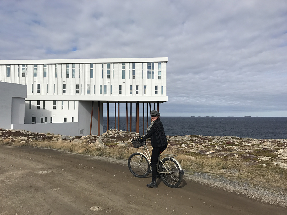 The Inn's complimentary bikes are the best way to see Fogo Island.