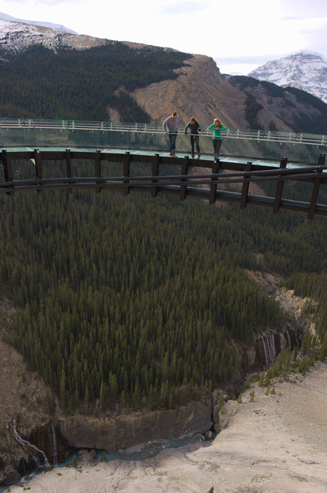 The Glacier Skywalk in Jasper National Park