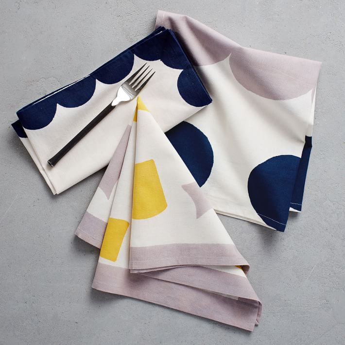 8. Swap Paper Napkins for Stylish Cloth Ones