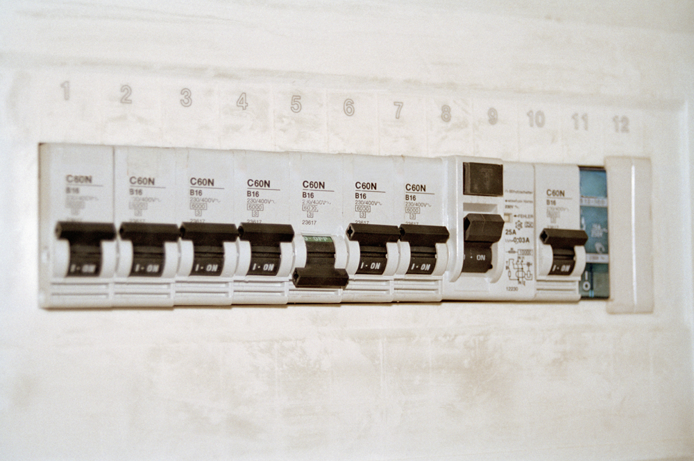Switches in a fuse box