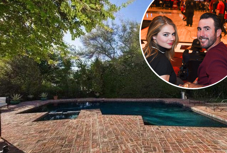 Kate Upton and Justin Verlander place their spacious Beverly Hills estate