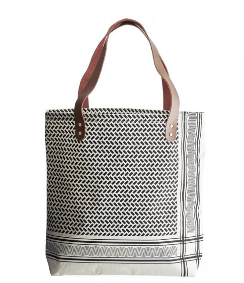 Reusable, patterned shopping bag