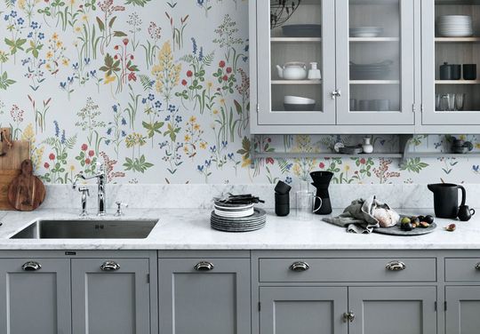 Kitchen Wallpaper Backsplashes | HGTV Canada