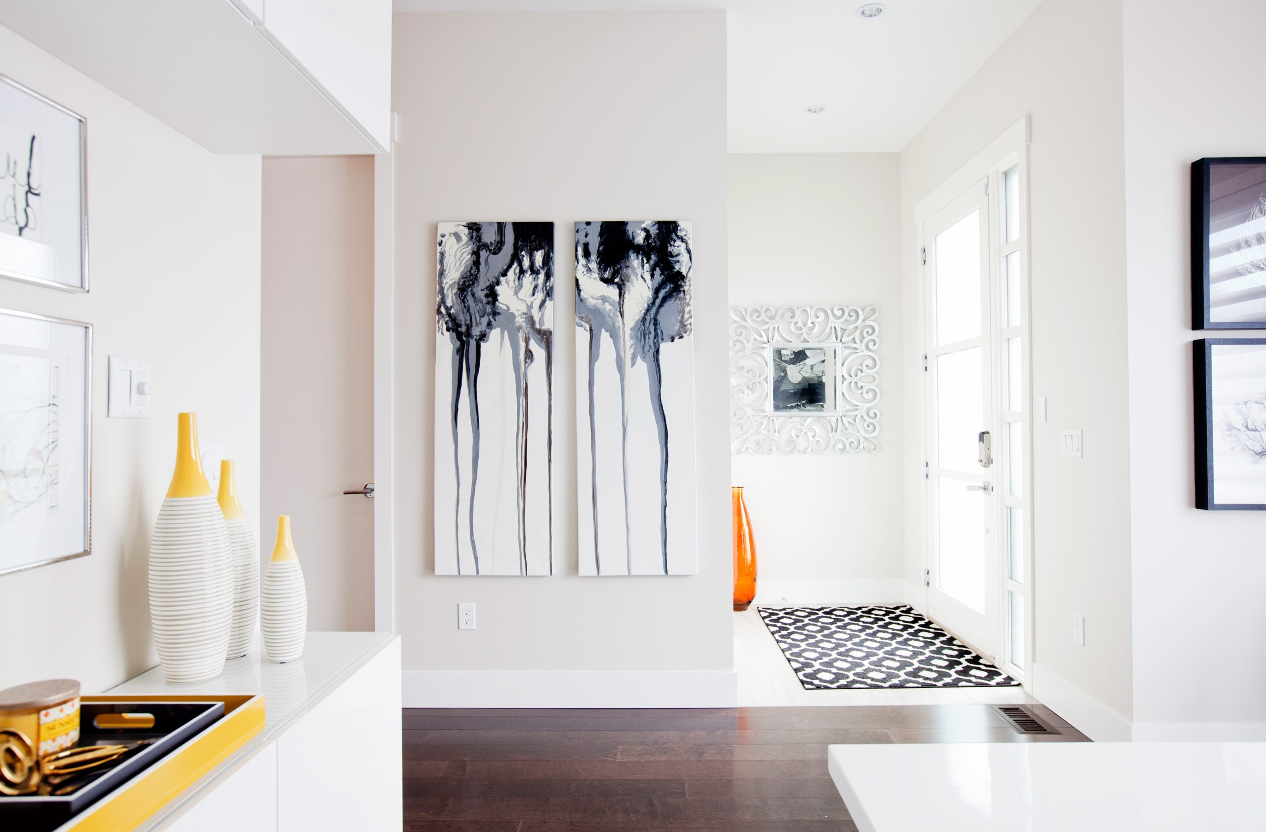 A light-filled Calgary home with bold colour and patterns.