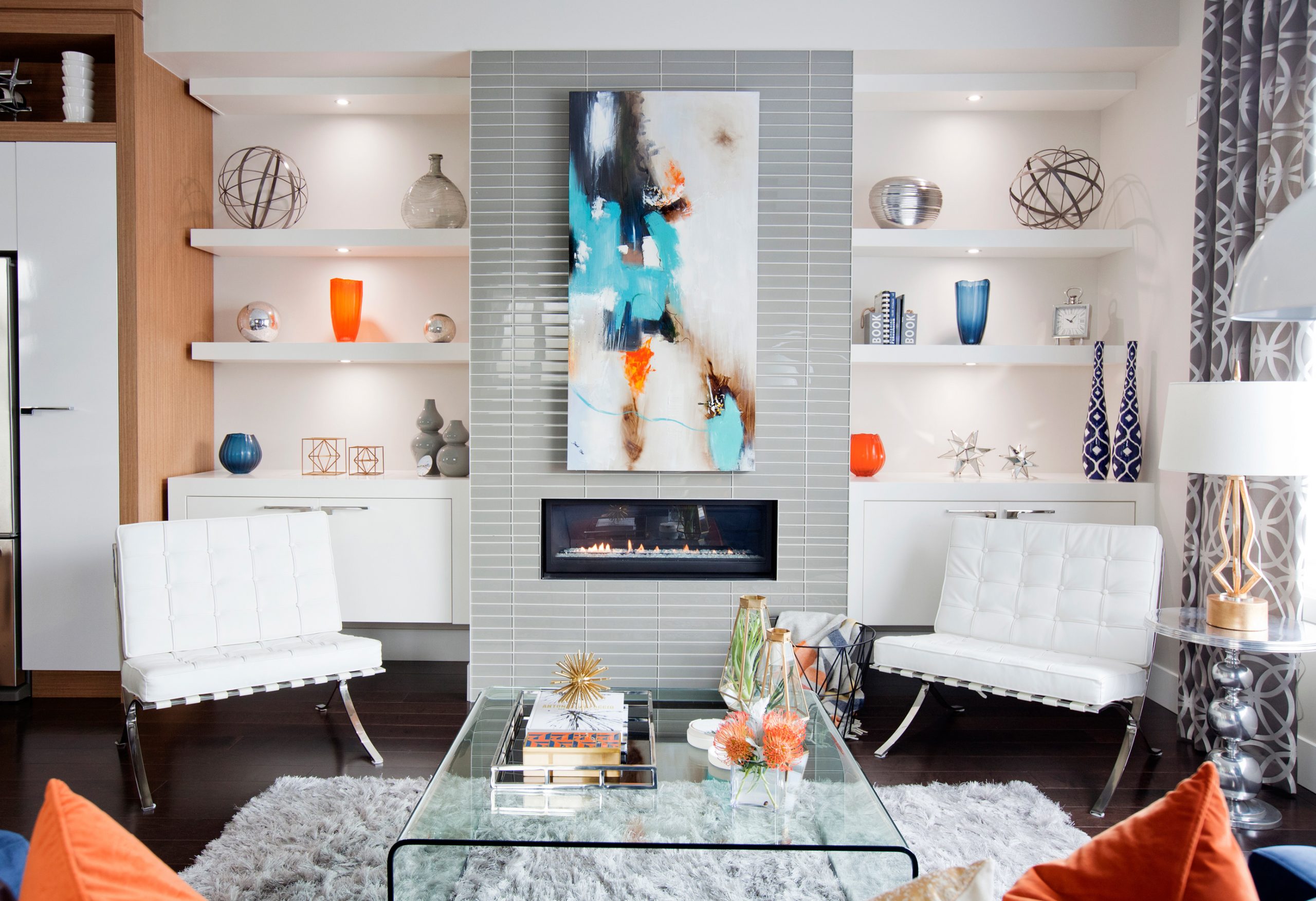 A light-filled Calgary home with bold colour and patterns.