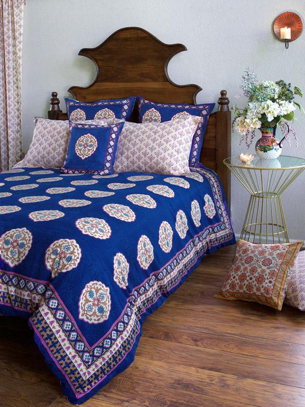 Primp Your Bed in a Moroccan Duvet