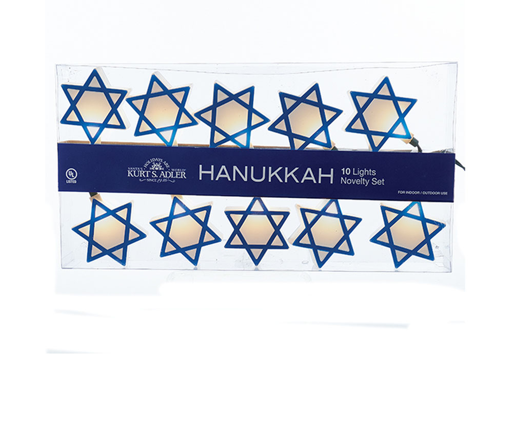 Hanukkah Star of David Light String Set