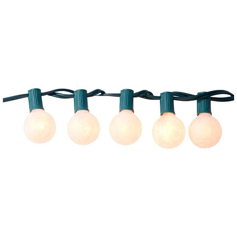 Globe-shaped string lights