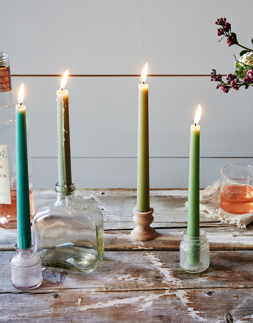 10. Colourful Candles