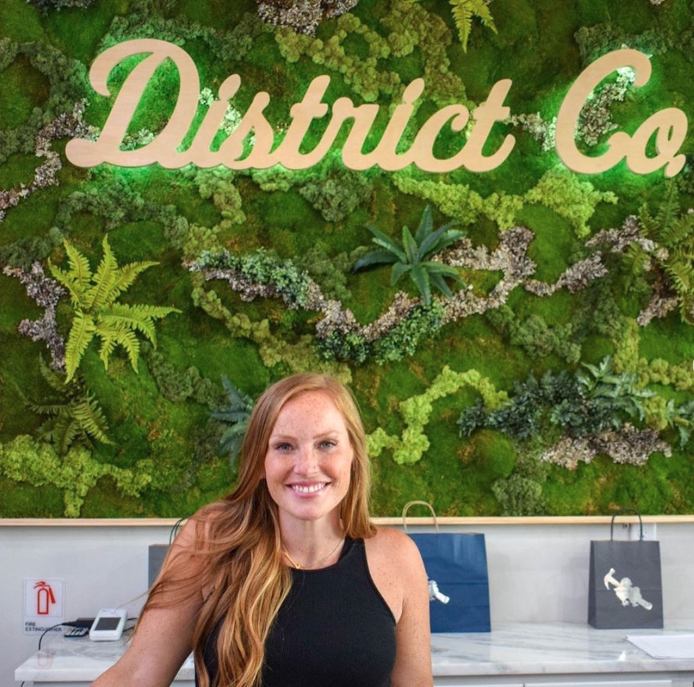 Mina and green District Co sign