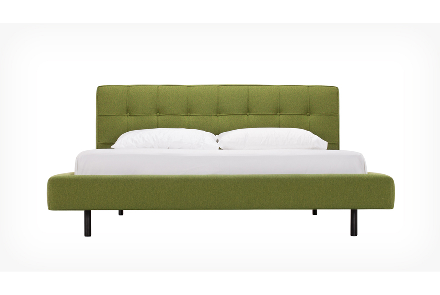 6. Retro Green Bed