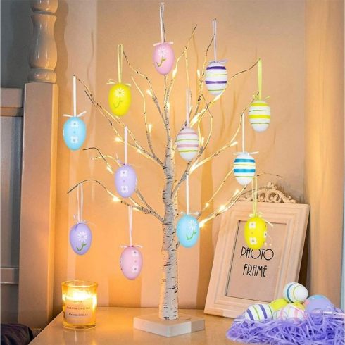 Easter tree with lights