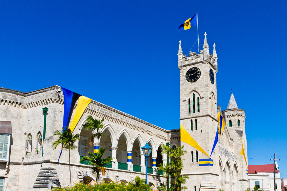 Barbados cityscape