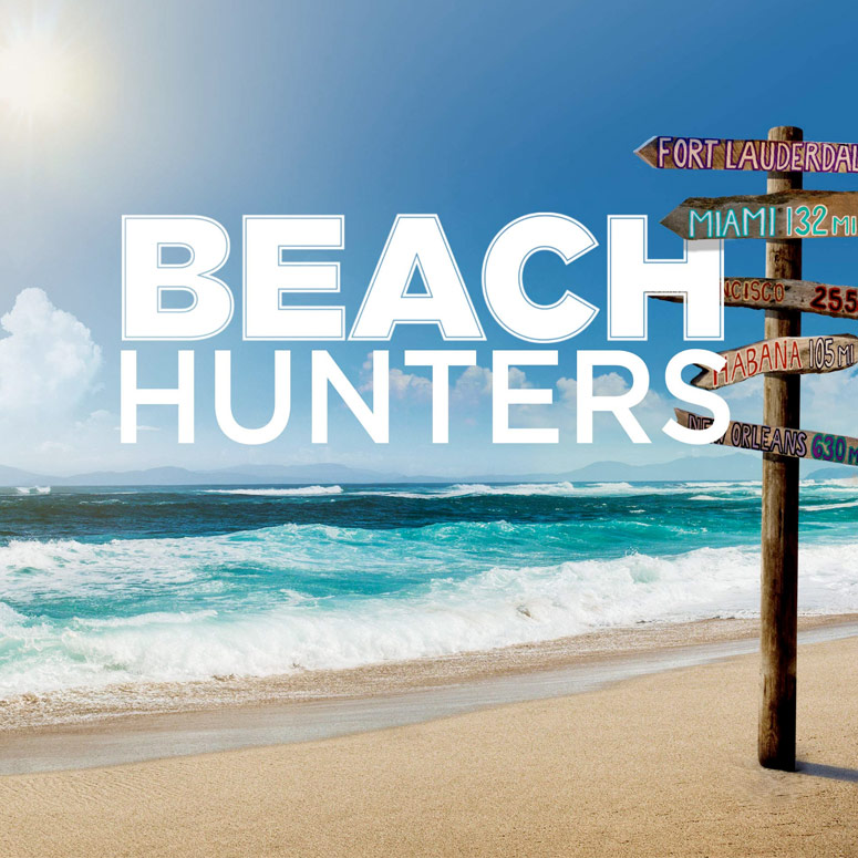 Beach Hunters show logo