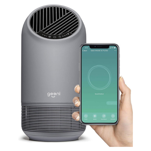 Geeni Breathe XL Smart home air purifier and smartphone-controlled app