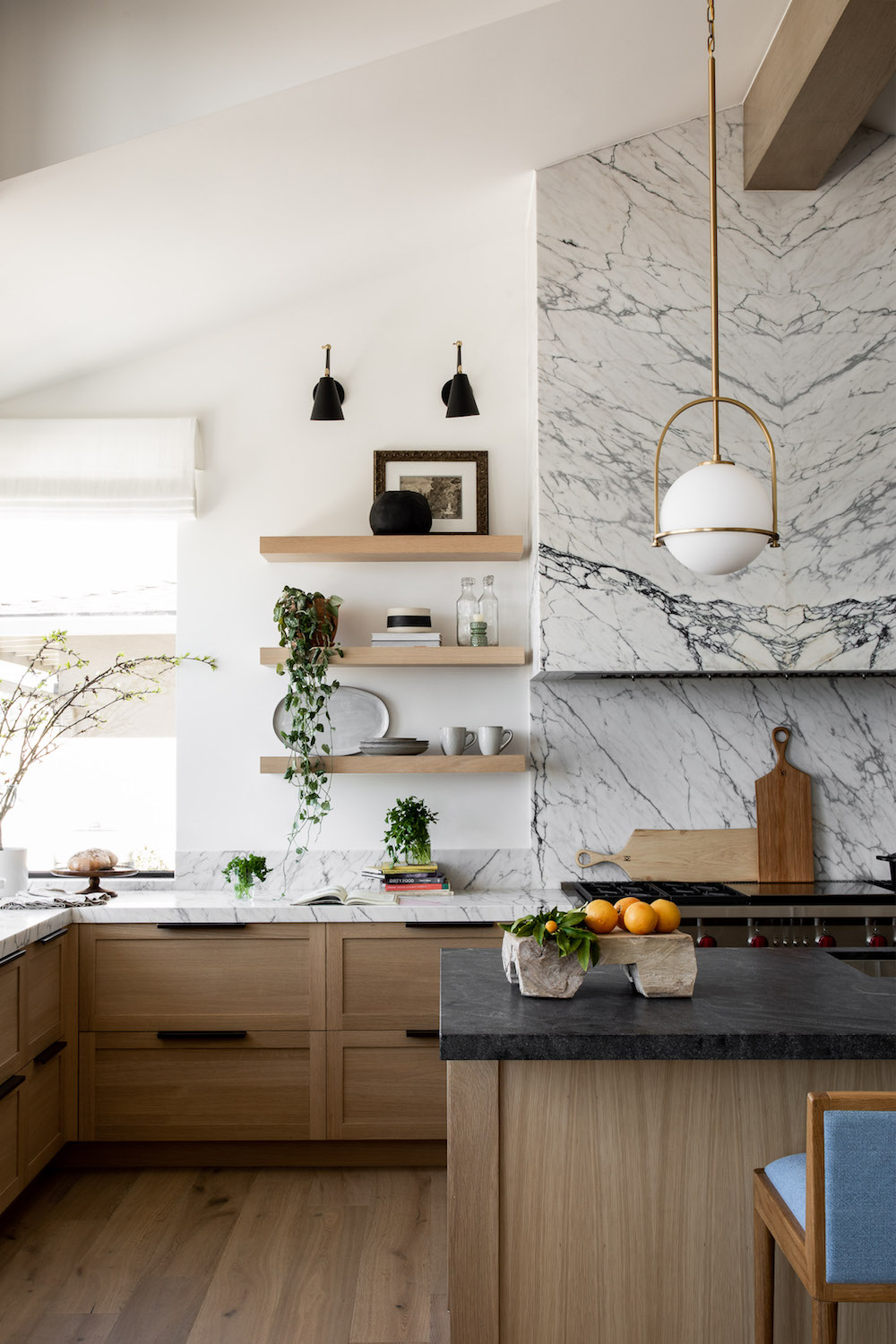 Luxury marble kitchen