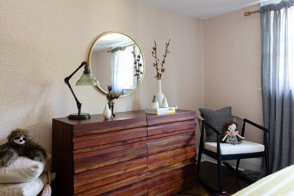 Guest room in Marcella's house tour in the Niagara region