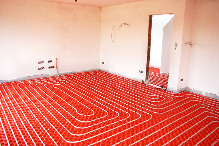 constructing heated floors