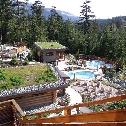 Scandinave Spa in Whistler BC