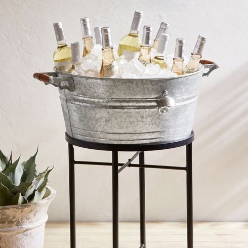 metal champagne bucket