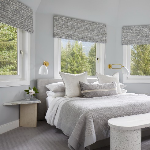 Cool grey and white suite