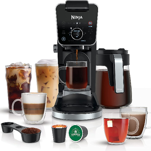 The Ninja DualBrew Coffee System with pods