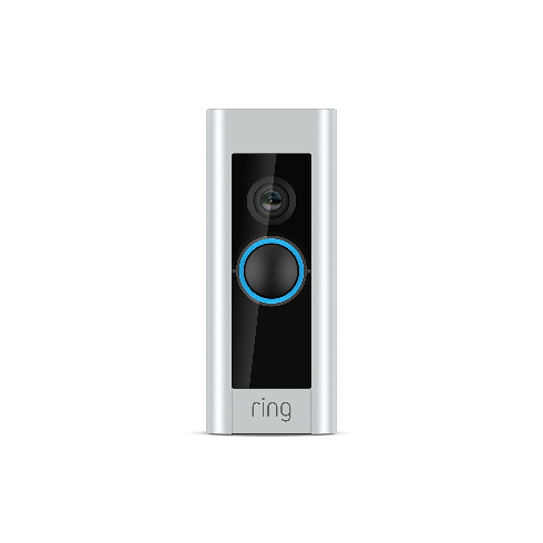 A shot of the Ring Video Doorbell Pro on white