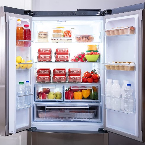 fridge storage can organizers