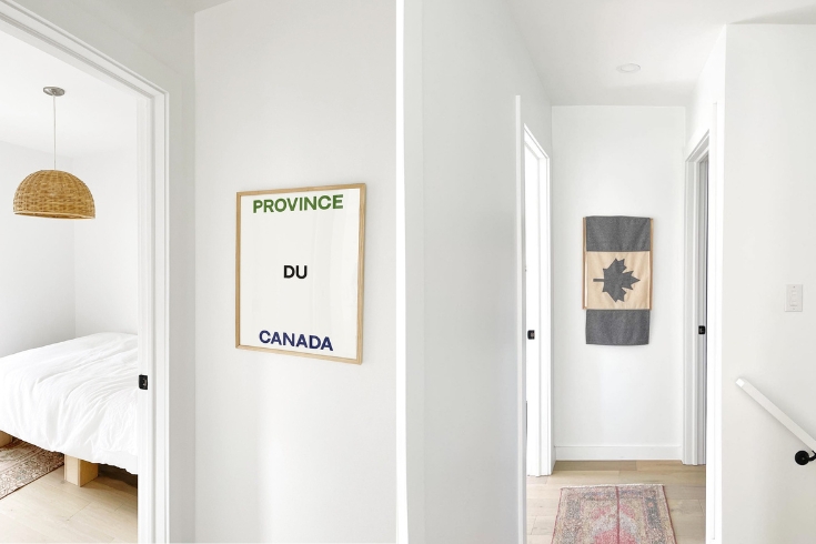 Province of Canada's retreat residence: hallway views