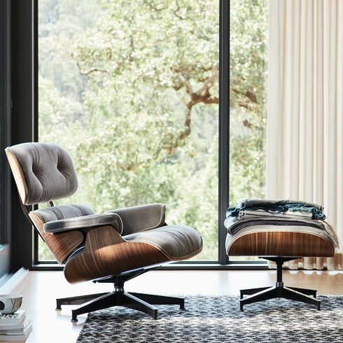 Eames Lounge Chair and Ottoman - designer chair styles