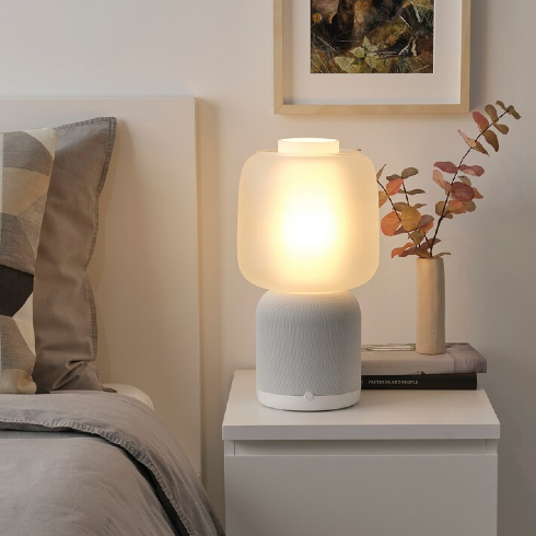 The SYMFONISK speaker and lamp combination from IKEA