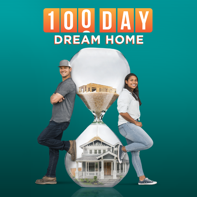 100 Day dream Home show art poster