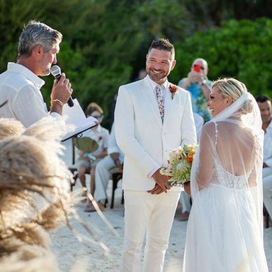 Inside Kortney Wilson's Dreamy Beach Wedding | HGTV Canada