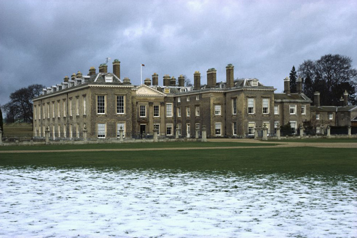 Princess Diana's childhood home Althorp House in the UK