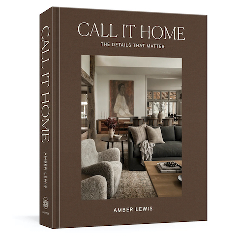Gift idea - Call It Home: The Details That Matter features gorgeous photography and heartfelt essays by interior designer and author Amber Lewis and her detail-oriented approach to renovating, decorating, and building a beautiful home