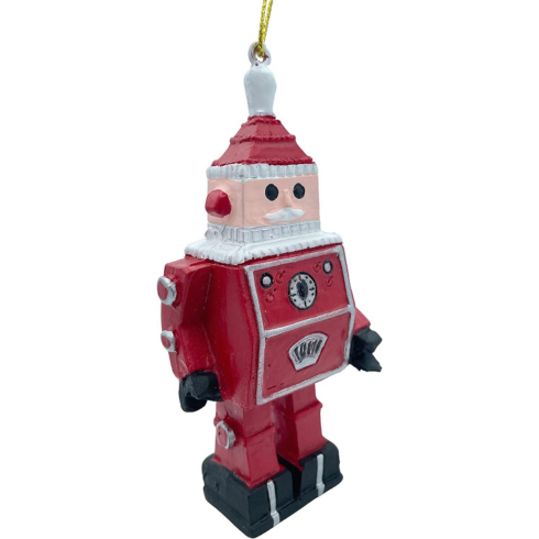 a robot santa claus
