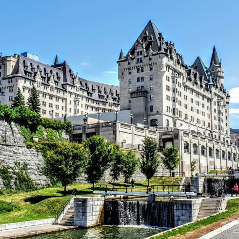 Scenic shot of Ottawa landmarks