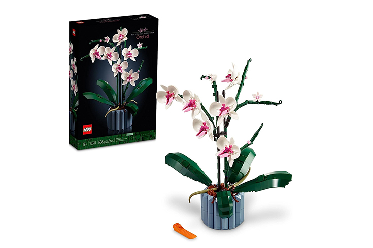 LEGO Icons Orchid Artificial Plant