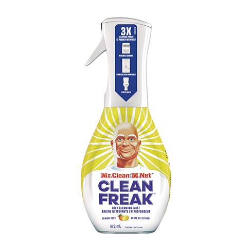 spray cleaning bottle Mr. Clean Clean Freak