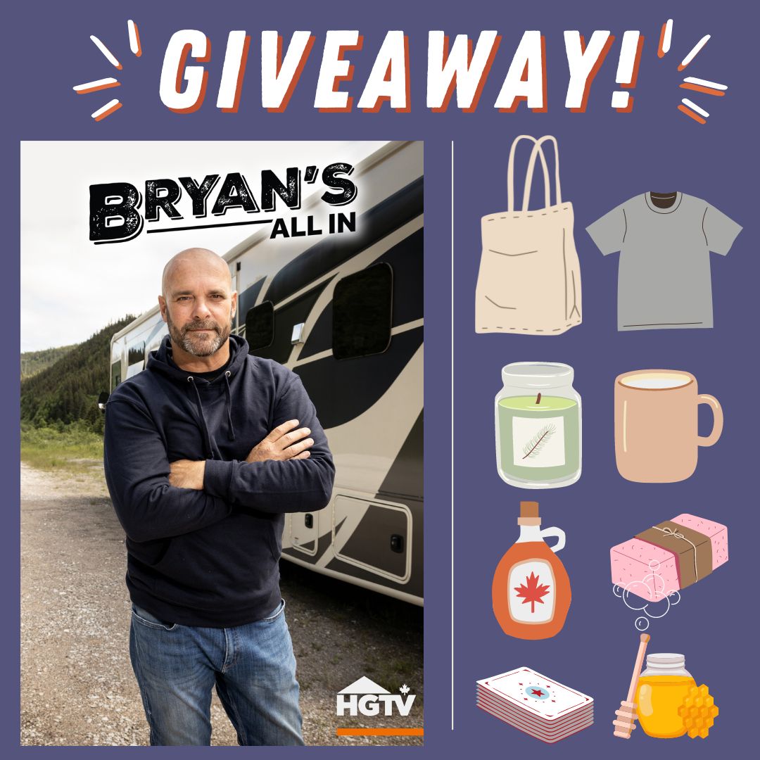Bryan Baeumler on Bryan's All In giveaway