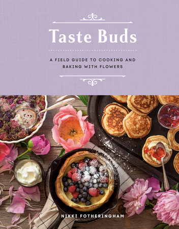 The cover of a book titled Taste Buds by Nikki Fotheringham