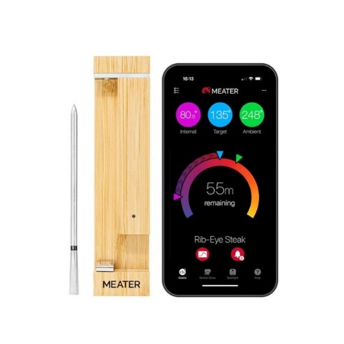 Meater Pro/2 Plus Wireless Bluetooth Smart Meat Thermometer as part of HGTV's Gift Ideas for the Men in Your Life post